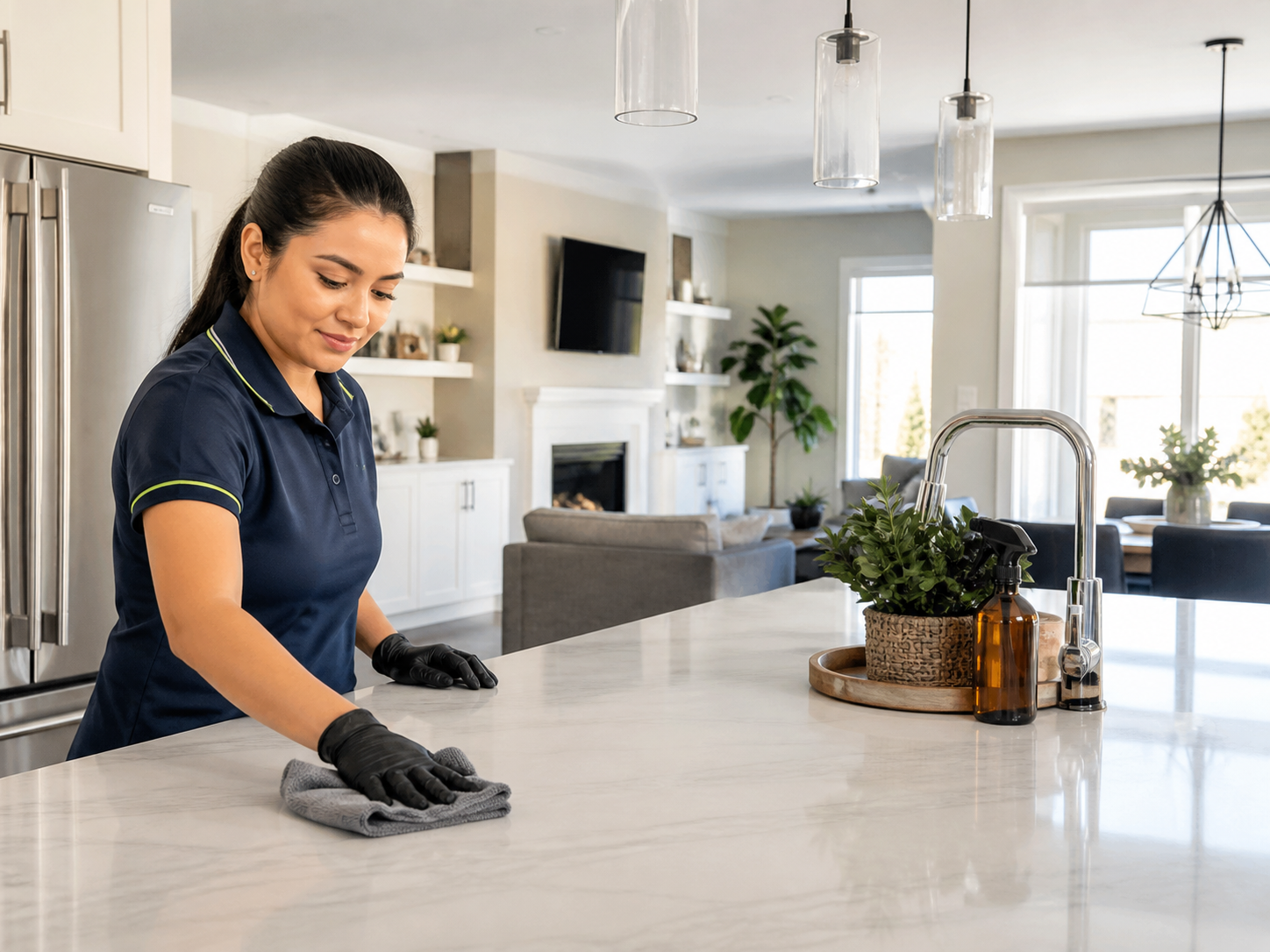 Zokey residential kitchen cleaning